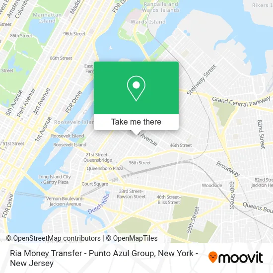 Ria Money Transfer - Punto Azul Group map