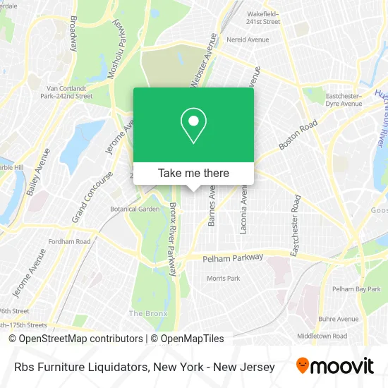 Rbs Furniture Liquidators map