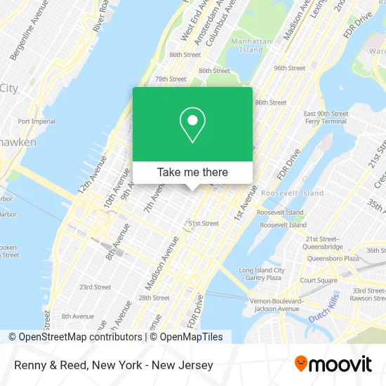 Renny & Reed map