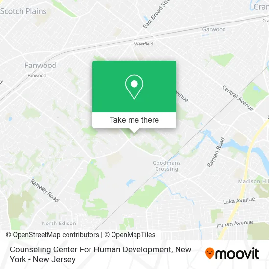 Counseling Center For Human Development map
