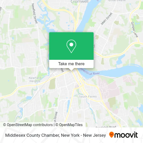 Middlesex County Chamber map
