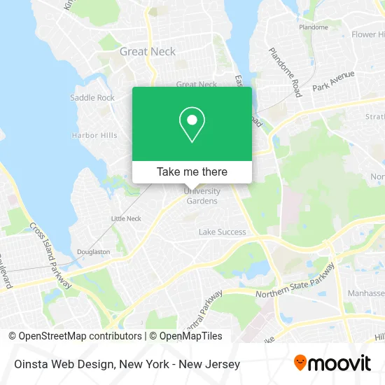 Oinsta Web Design map
