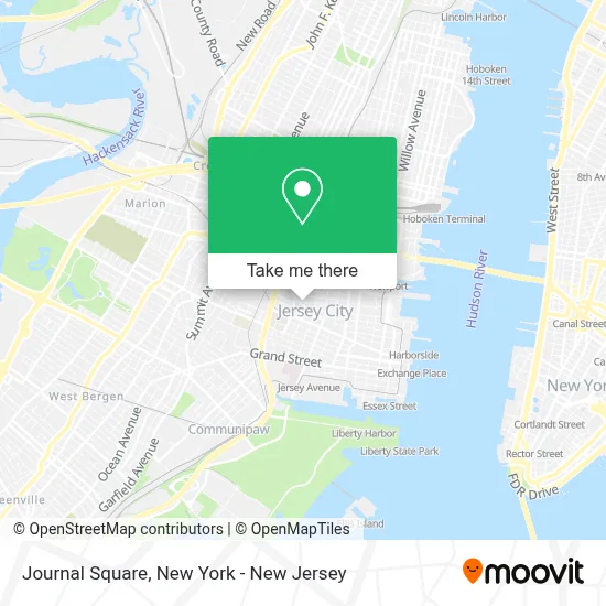 Journal Square map