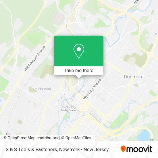 S & S Tools & Fasteners map