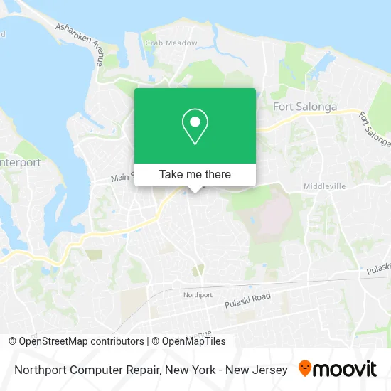 Northport Computer Repair map