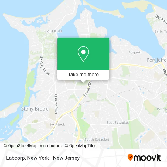 Labcorp map