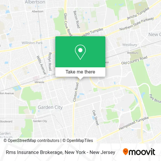 Rms Insurance Brokerage map
