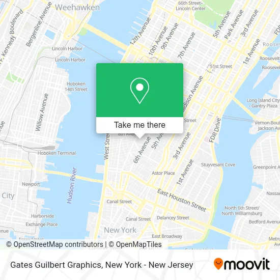 Gates Guilbert Graphics map