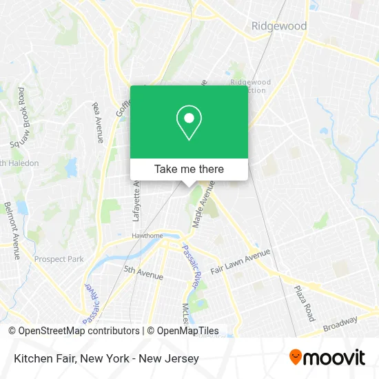Kitchen Fair map
