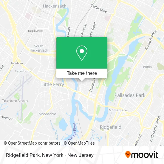 Ridgefield Park map
