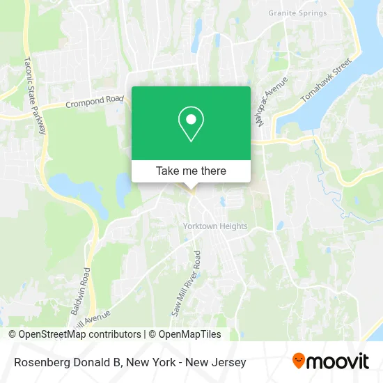 Rosenberg Donald B map
