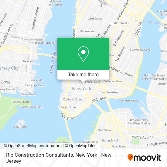 Rip Construction Consultants map