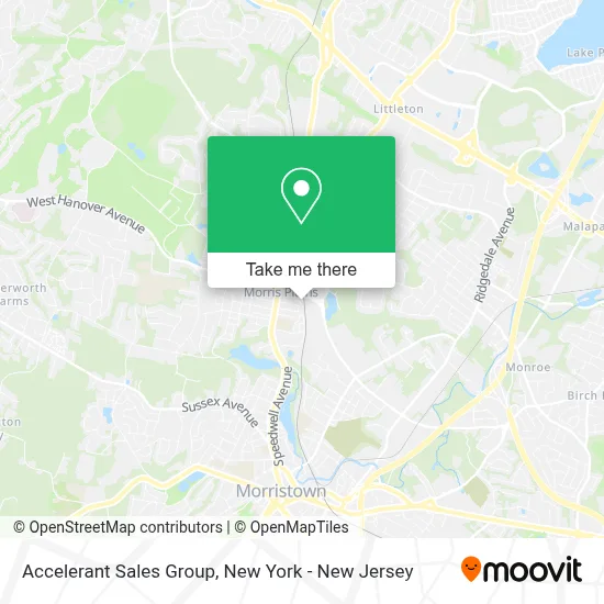 Accelerant Sales Group map