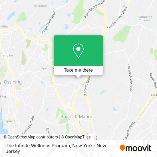 The Infinite Wellness Program map