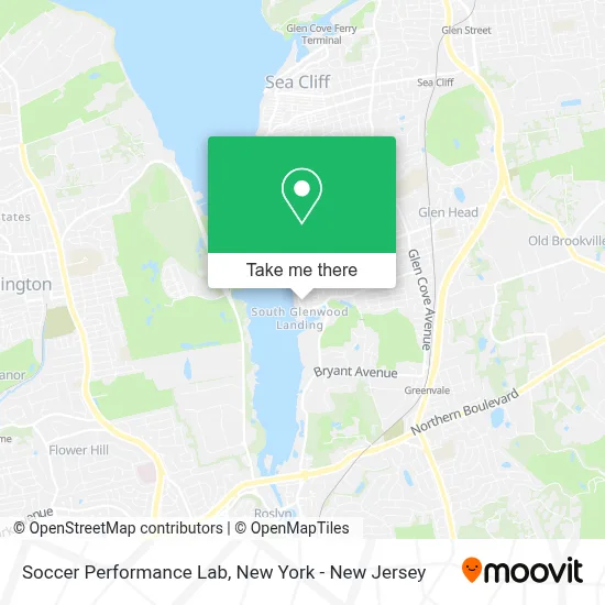 Soccer Performance Lab map