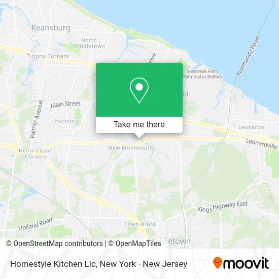 Homestyle Kitchen Llc map