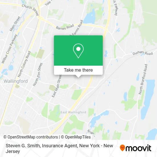 Steven G. Smith, Insurance Agent map