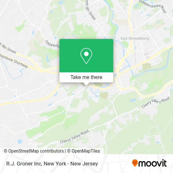 R.J. Groner Inc map