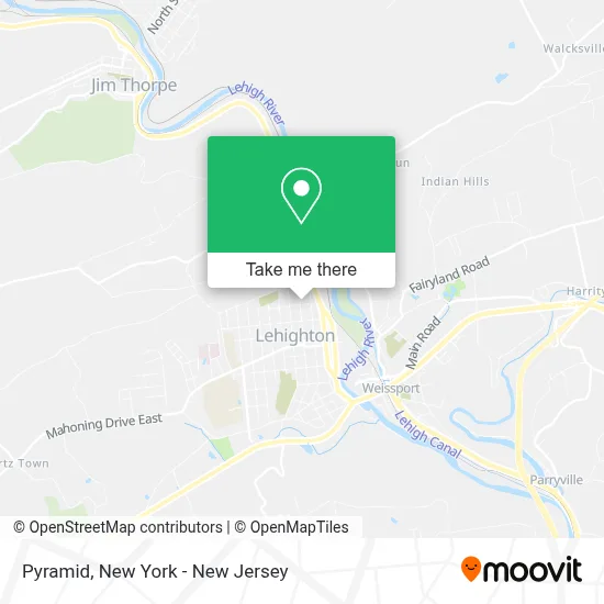Pyramid map