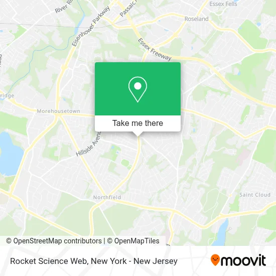Rocket Science Web map