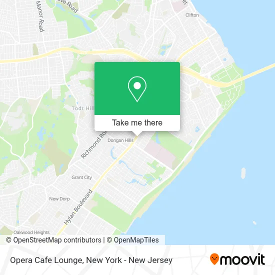 Opera Cafe Lounge map