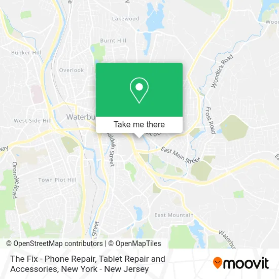 The Fix - Phone Repair, Tablet Repair and Accessories map