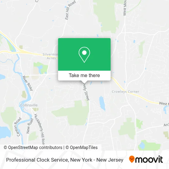 Professional Clock Service map