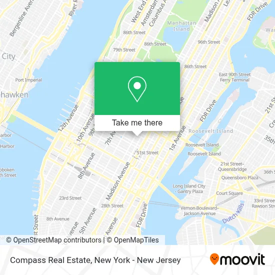 Compass Real Estate map