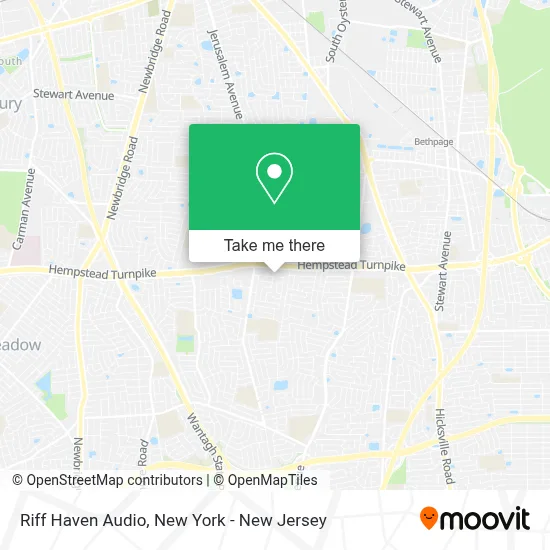 Riff Haven Audio map