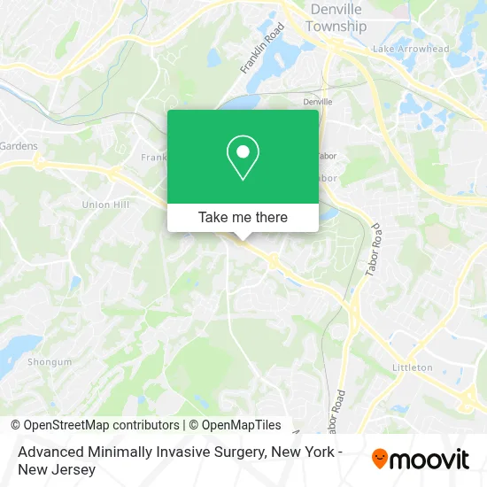 Advanced Minimally Invasive Surgery map