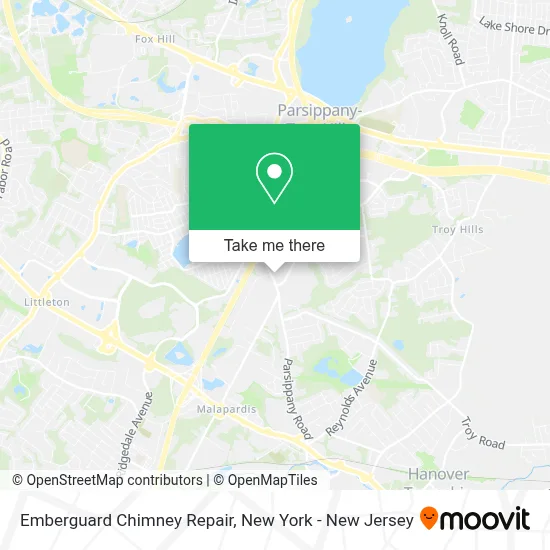 Emberguard Chimney Repair map