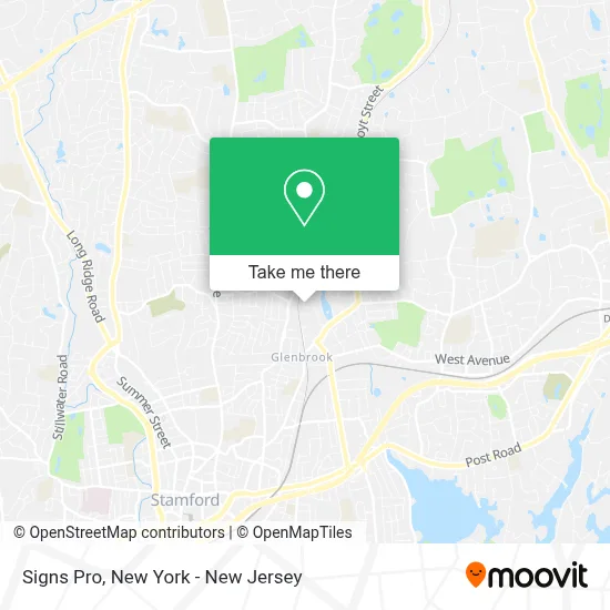 Signs Pro map