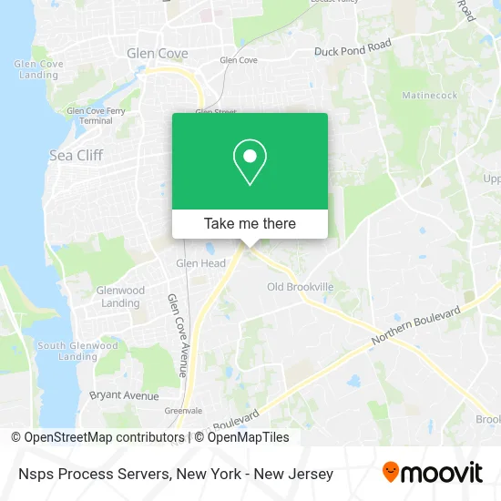 Nsps Process Servers map