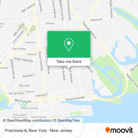 Practisea-A map