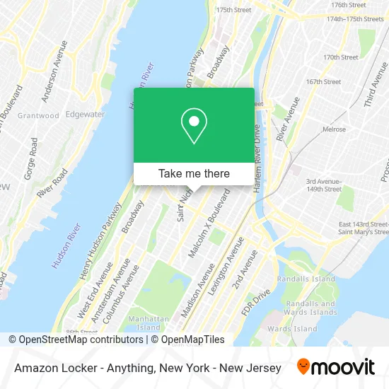 Amazon Locker - Anything map