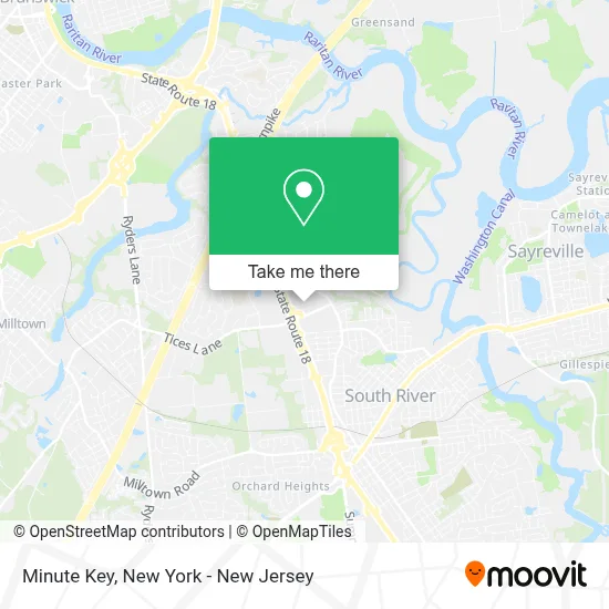 Minute Key map