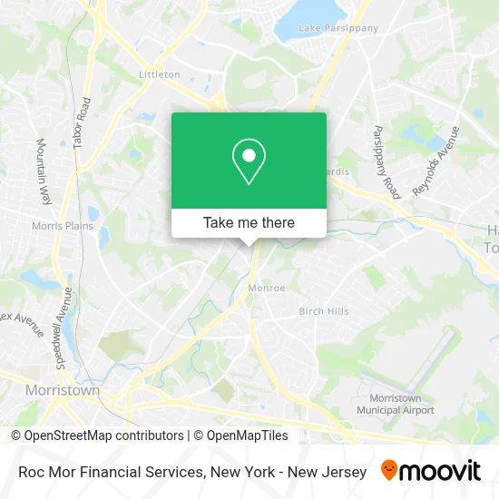 Roc Mor Financial Services map