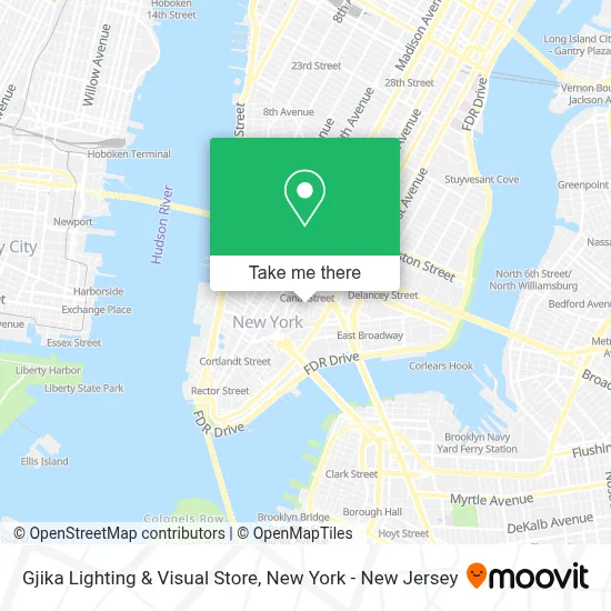 Gjika Lighting & Visual Store map