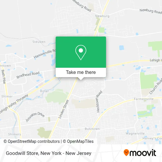 Goodwill Store map