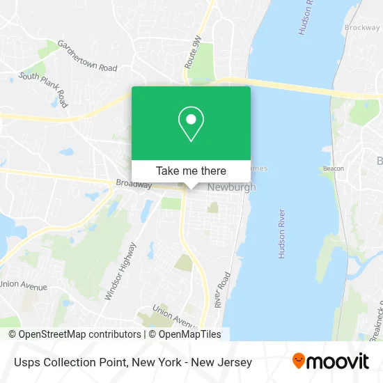 Usps Collection Point map