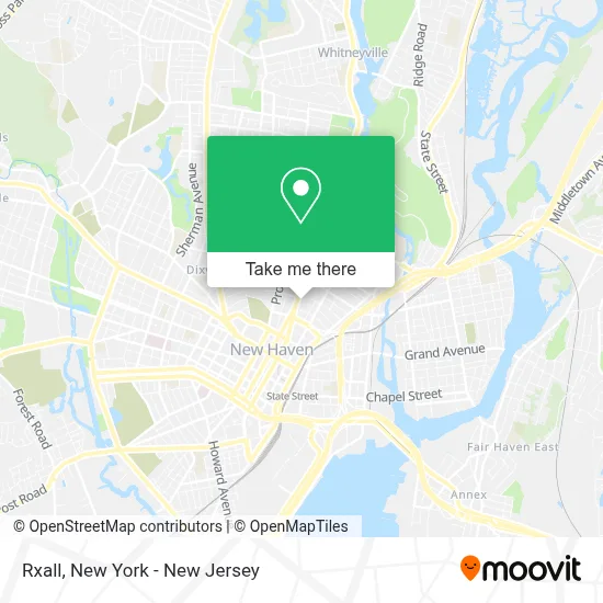 Rxall map