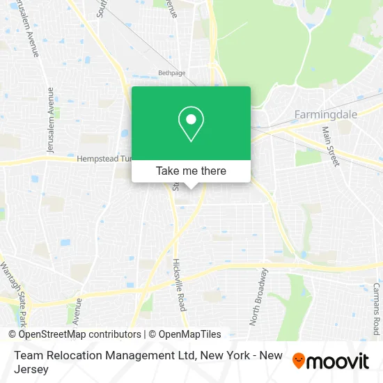 Team Relocation Management Ltd map