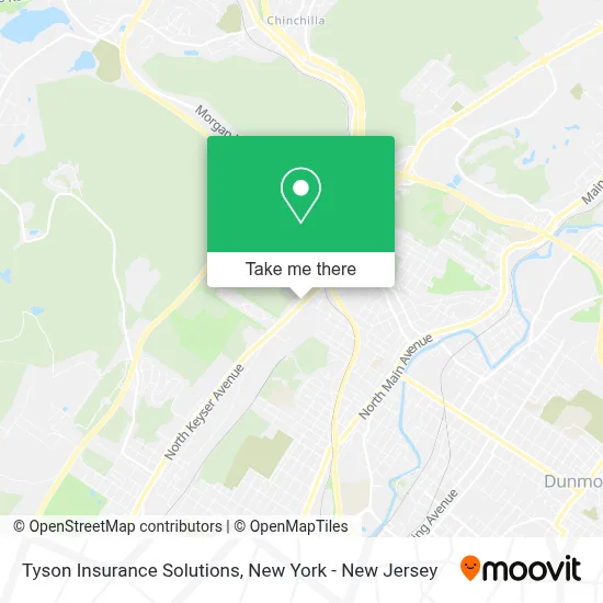 Tyson Insurance Solutions map