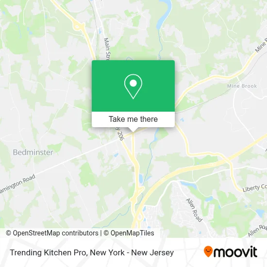 Trending Kitchen Pro map