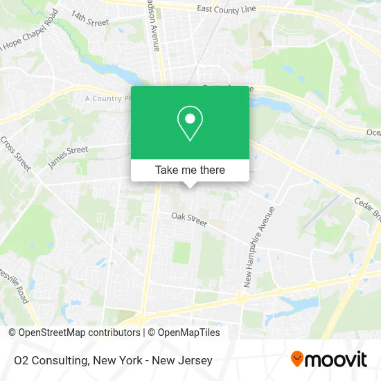 O2 Consulting map