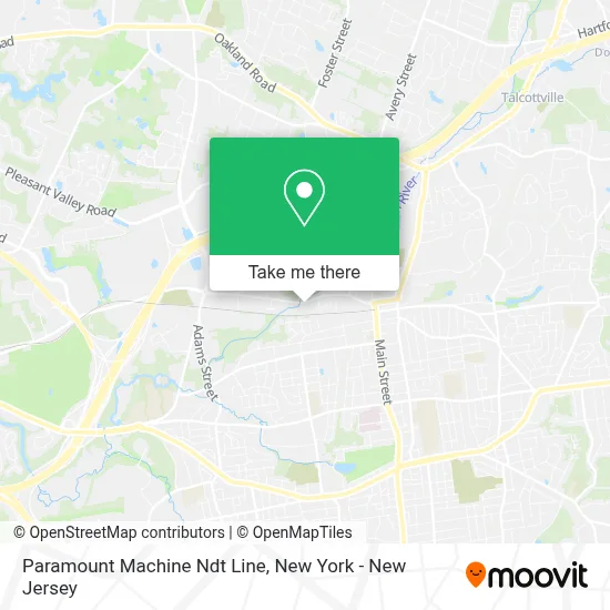 Paramount Machine Ndt Line map