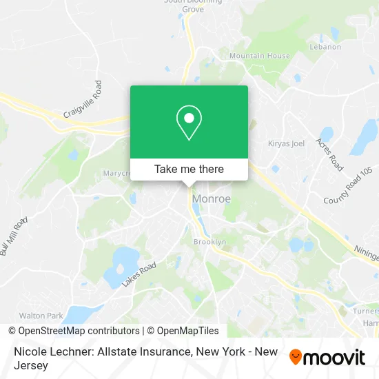 Nicole Lechner: Allstate Insurance map