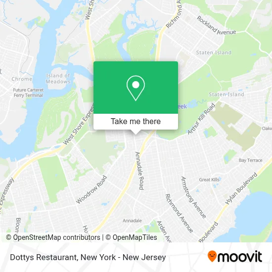 Dottys Restaurant map