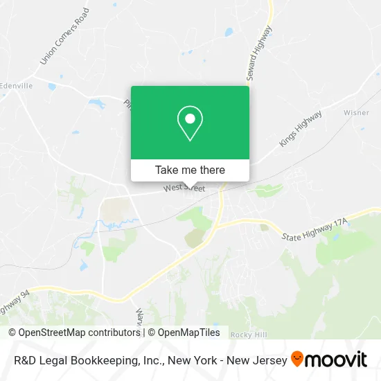 R&D Legal Bookkeeping, Inc. map