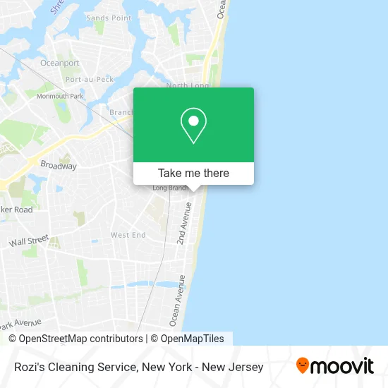Rozi's Cleaning Service map